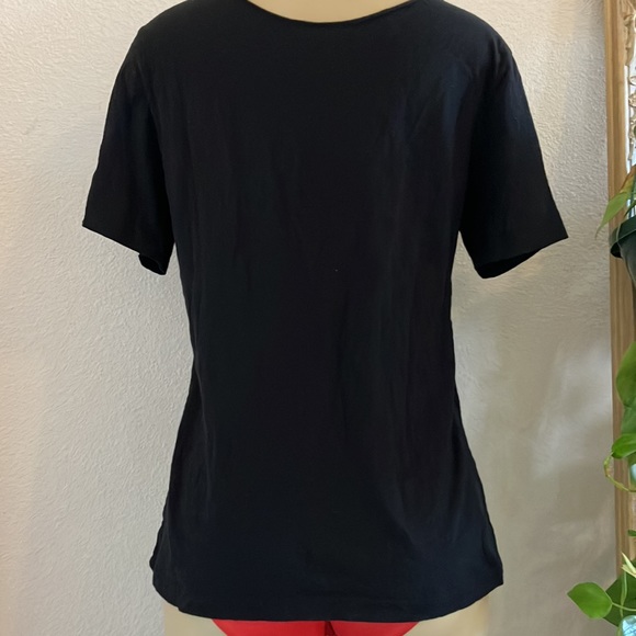 Shirt Black with Red White Blue Design Jack Daniel’s American Made and 3 Stars - Picture 5 of 7